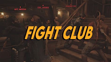 fight club rdr2 mod compatibility